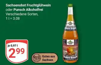 Globus Sachsenobst fruchtglühwein Angebot