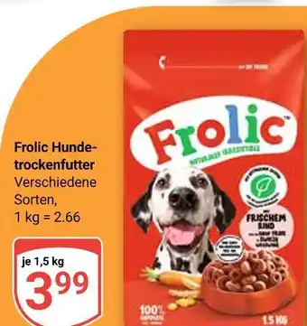 Globus Frolic frolic hundetrockenfutter Angebot