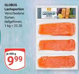 Globus Globus lachsportion Angebot