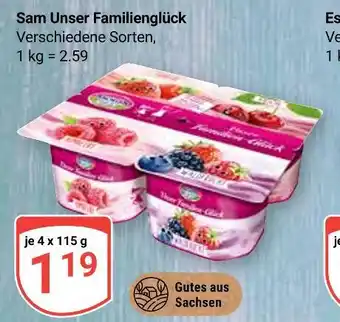 Globus Sam unser familienglück Angebot