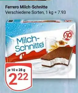 Globus Ferrero milch-schnitte Angebot