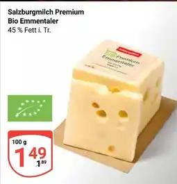 Globus Salzburgmilch premium bio emmentaler Angebot