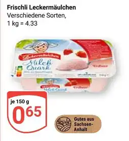 Globus Frischli leckermäulchen Angebot