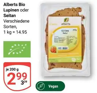 Globus Alberts bio lupinen Angebot