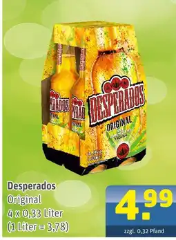Getränke Arena Desperados original Angebot