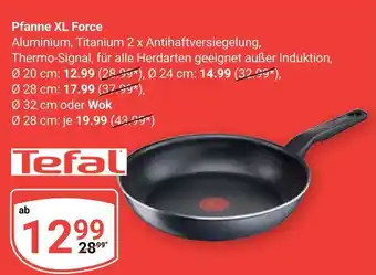 Globus Tefal pfanne xl force Angebot