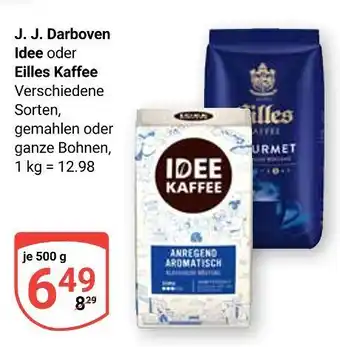 Globus J. j. darboven idee kaffee Angebot