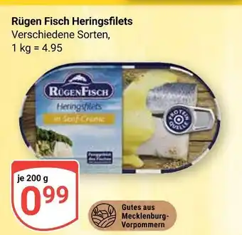 Globus Rügen fisch heringsfilets Angebot