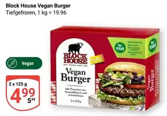 Globus Block house vegan burger Angebot