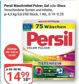 Globus Persil waschmittel pulver Angebot