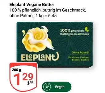 Globus Eleplant vegane butter Angebot
