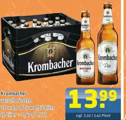 Getränke Arena Krombacher Angebot