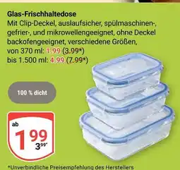 Globus Glas-frischhaltedose Angebot
