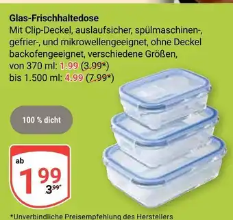 Globus Glas-frischhaltedose Angebot