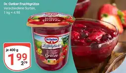 Globus Dr. oetker fruchtgrütze Angebot
