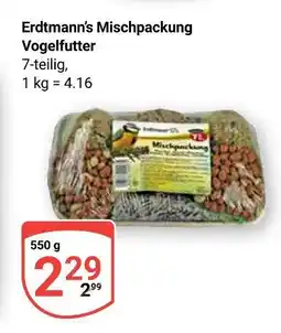 Globus Erdtmann's mischpackung vogelfutter Angebot