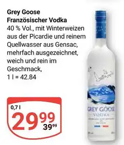 Globus Grey goose französischer vodka Angebot