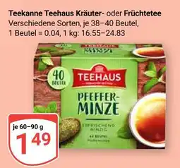 Globus Teekanne teehaus kräuter Angebot