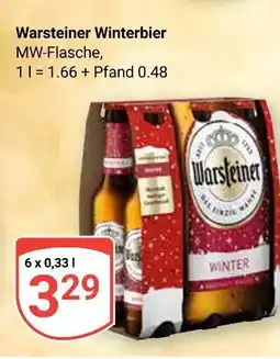 Globus Warsteiner winterbier Angebot