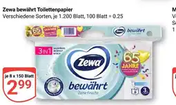 Globus Zewa bewährt toilettenpapier zarte frische Angebot