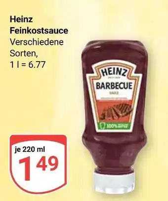 Globus Heinz feinkostsauce Angebot