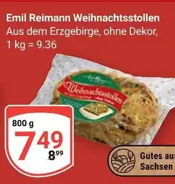 Globus Emil reimann weihnachtsstollen Angebot