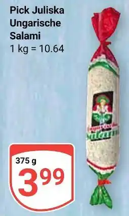 Globus Pick juliska ungarische salami Angebot