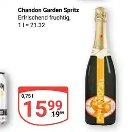 Globus Chandon garden spritz Angebot