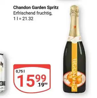 Globus Chandon garden spritz Angebot