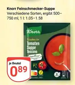 Globus Knorr feinschmecker-suppe tomaten suppe toscana Angebot
