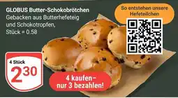 Globus Globus butter-schokobrötchen Angebot