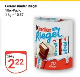 Globus Ferrero kinder riegel Angebot