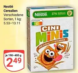 Globus Nestlé cerealien Angebot