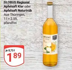 Globus Globus apfelsaft klar Angebot
