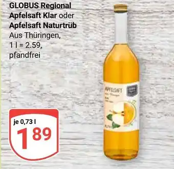 Globus Globus apfelsaft klar Angebot