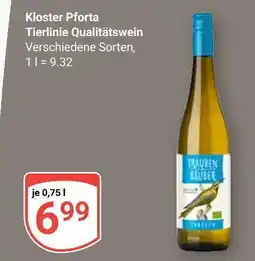 Globus Kloster pforta tierlinie qualitätswein Angebot