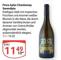 Globus Finca ayles chardonnay serendipia Angebot