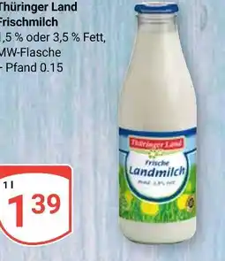 Globus Thüringer land frische landmilch Angebot