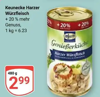 Globus Keunecke harzer würzfleisch Angebot