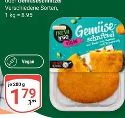 Globus Gemüse schnitzel Angebot