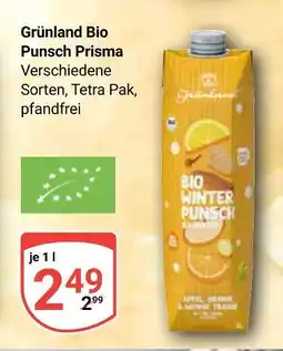 Globus Grünland bio punsch prisma Angebot