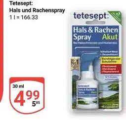 Globus Tetesept hals und rachenspray Angebot