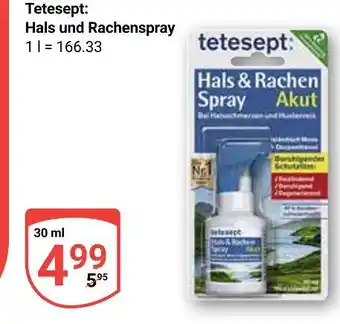 Globus Tetesept hals und rachenspray Angebot