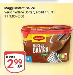 Globus Maggi instant-sauce Angebot