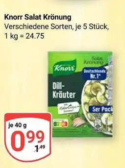 Globus Knorr salat krönung Angebot
