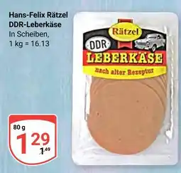 Globus Hans-felix rätzel ddr-leberkäse Angebot