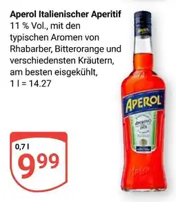 Globus Aperol italienischer aperitif Angebot