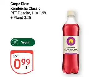 Globus Carpe diem kombucha classic Angebot