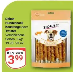 Globus Dokas hundesnack kaustange Angebot