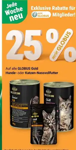 Globus Globus gold junior pur hund nassvollfutter Angebot